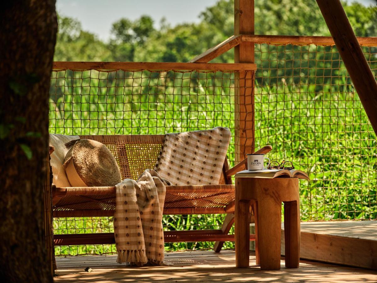 Zatoria Luxury Glamping Zator Hotell Exteriör bild
